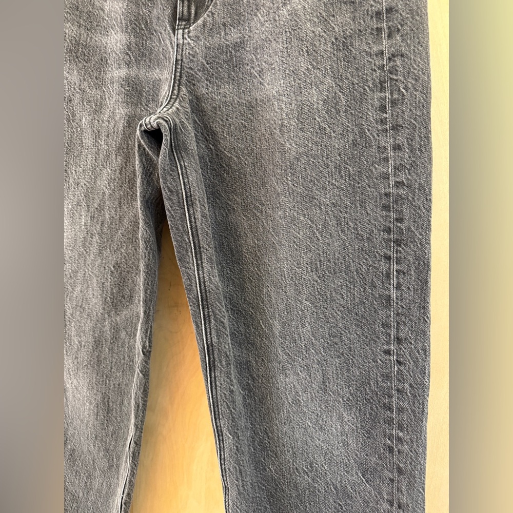 American Eagle Outfitters Dark Gray Straight Leg Jeans - Picture 10 of 12